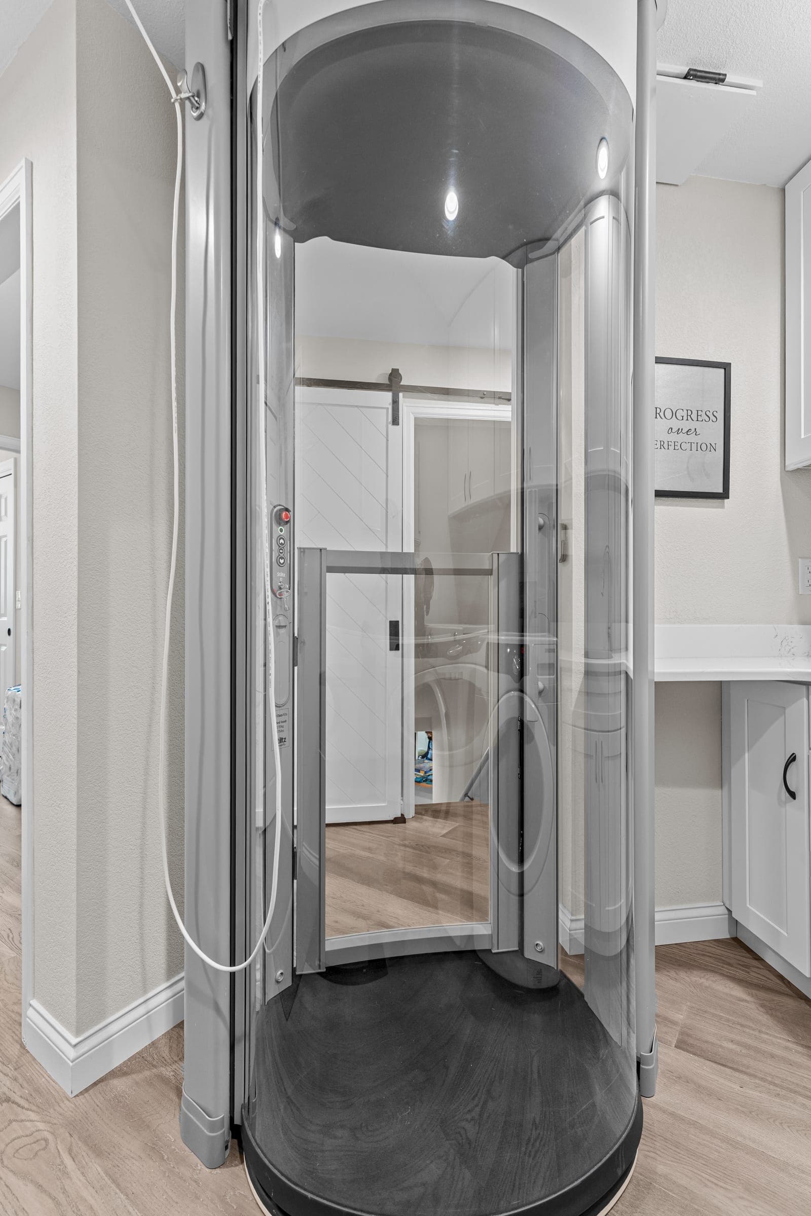 Custom residential elevator by Kiefer Built Contracting